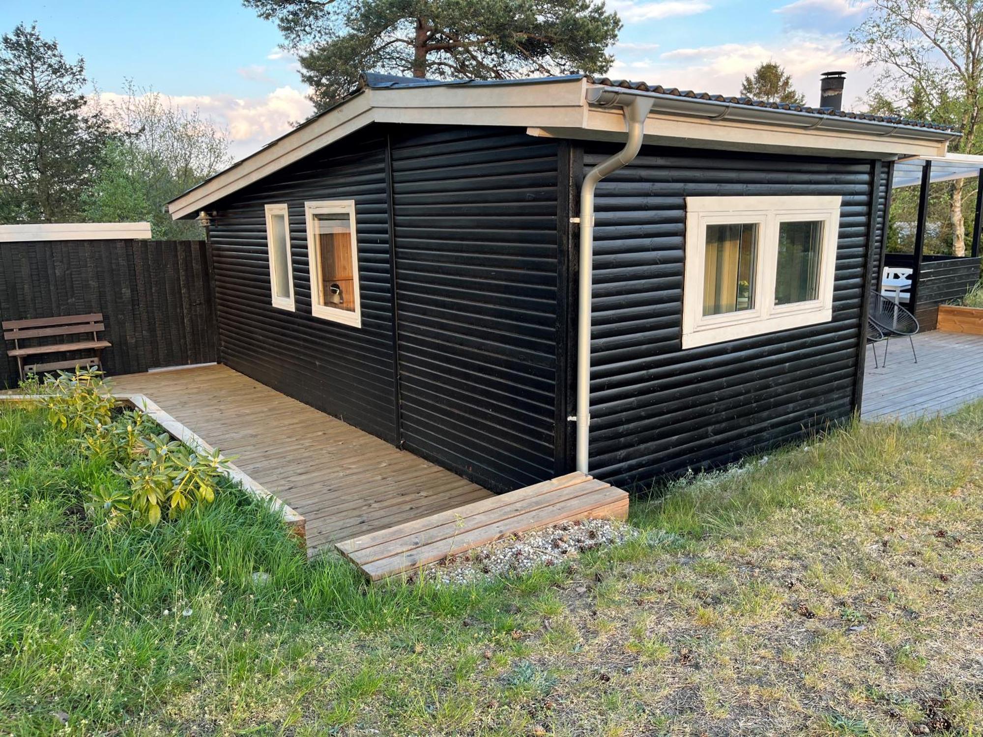 Hyggeligt Sommerhus I Ebeltoft, Taet Pa Strand Og Skov. Bagian luar foto